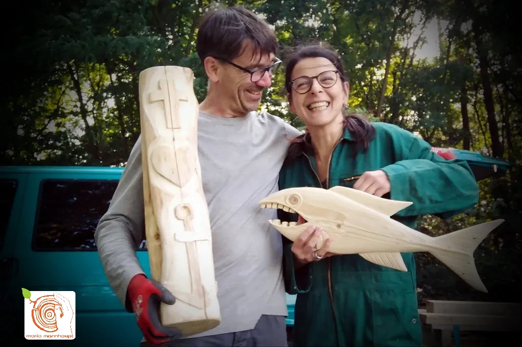 1 Bildhauerei mit Holz - 3-Tage-Workshop K1