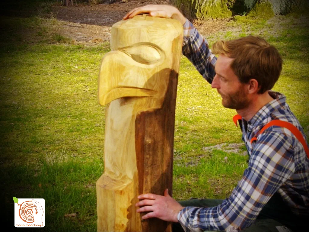 14 Bildhauerkurs K2 mit Kettensaege by mario mannhaupt