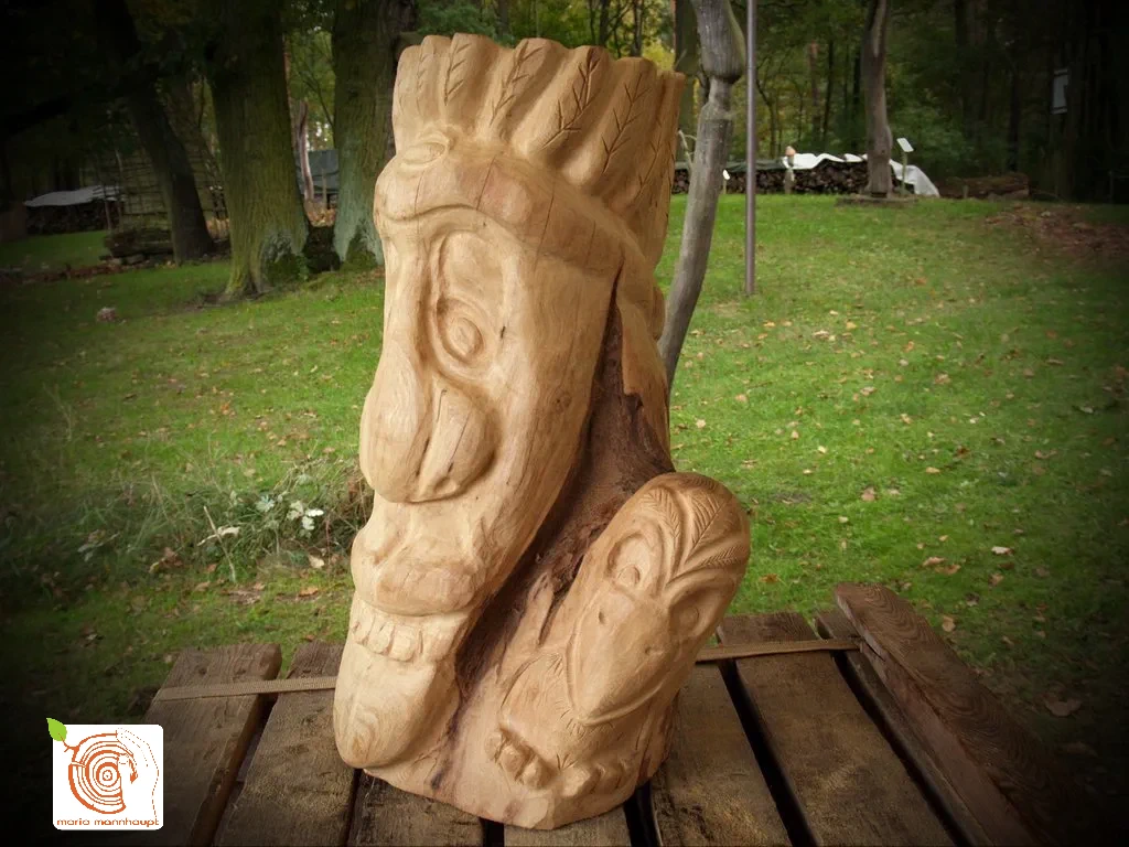 54 Bildhauerkurs K2 mit Kettensaege by mario mannhaupt