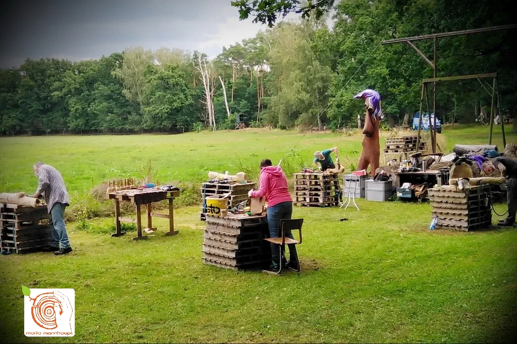 8 Bildhauerei mit Holz - 3-Tage-Workshop K1